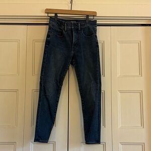 Express Dark Blue Skinny Jeans